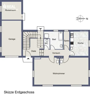 5-Zimmer-Haus kaufen in Lilienfeld – 162 m², € 169.000 – Bild 22 von 23