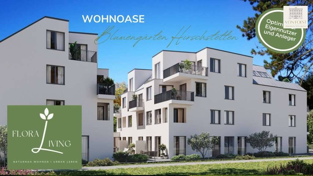 FLORALIVING - Wohnoase Blumengärten Hirschstetten - Genießen Sie modernen Wohnkomfort in zentraler, naturnaher Umgebung - Ansicht 2