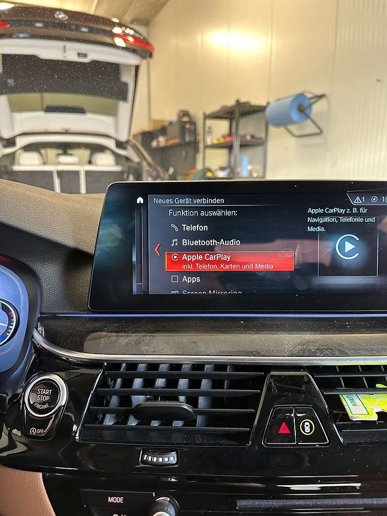 BMW Freischaltung Fullscreen good Modus für Apple Carplay