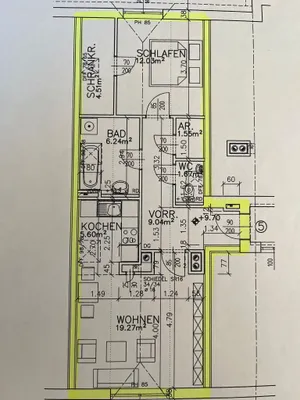 Wohnung mieten in Steyr-Land – 60 m², € 551