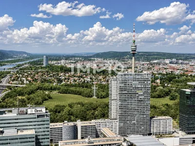 Eckpanorama über Wien - 3 Zimmer mit 40 m² Loggiafläche - DC2 – Bild 2