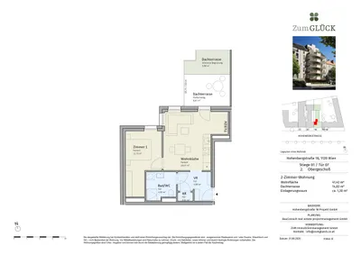 2-Zimmer-Wohnung kaufen in Wien – 40,32 m², € 315.000 – Bild 6 von 6