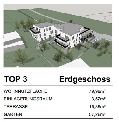 3-Zimmer-Wohnung kaufen in Mödling – 82,2 m², € 499.980 – Bild 2 von 12