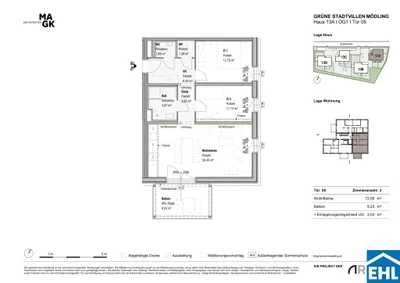 Immobilie kaufen in Mödling – 72,59 m², € 470.365 – Bild 23 von 23