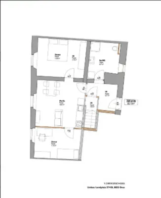 2-Zimmer-Wohnung mieten in Graz – 63,12 m², € 847 – Bild 5 von 5
