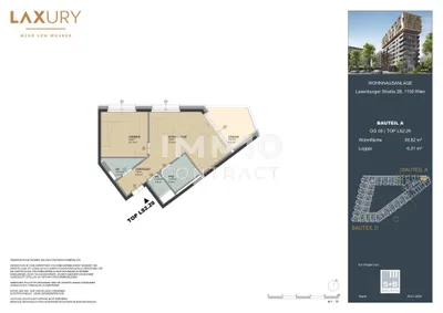 2-Zimmer-Wohnung kaufen in Wien – 39,82 m², € 350.000 – Bild 13 von 13