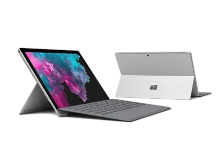 Microsoft Surface Pro 6 - Intel Core i5-8350U, 8 GB RAM, 256 GB SSD, 12.3" Touchscreen, Silber, Windows 11 Pro