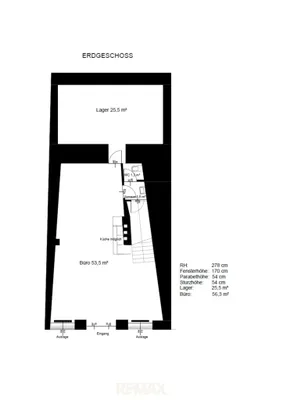 Gewerbeimmobilie mieten in Rohrbach – 56 m², € 1.031 – Bild 7 von 7