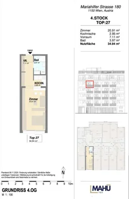 1-Zimmer-Wohnung kaufen in Wien – 34,94 m², € 262.050 – Bild 7 von 7