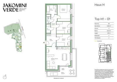4-Zimmer-Wohnung kaufen in Graz – 91,66 m², € 461.000 – Bild 5 von 5