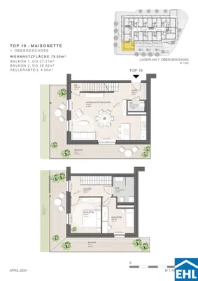3-Zimmer-Wohnung kaufen in Neusiedl am See – 79,06 m², € 499.000 – Bild 21 von 21