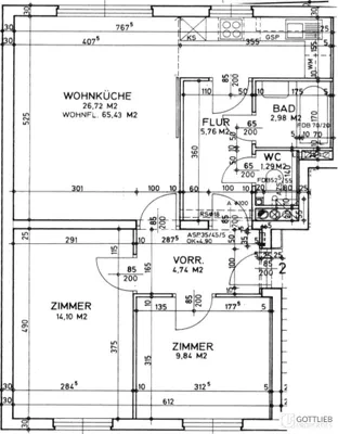 3-Zimmer-Wohnung mieten in Wien – 65,43 m², € 1.126 – Bild 15 von 15