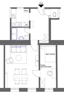 2-Zimmer-Wohnung kaufen in Wien – 55 m², € 239.000 – Bild 4 von 5