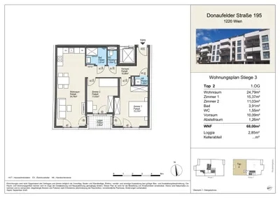 3-Zimmer-Wohnung kaufen in Wien – 68 m², € 415.000 – Bild 9 von 11
