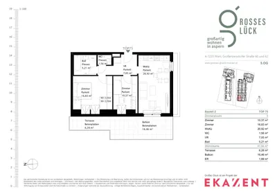 3-Zimmer-Wohnung mieten in Wien – 61,94 m², € 1.299 – Bild 9 von 10