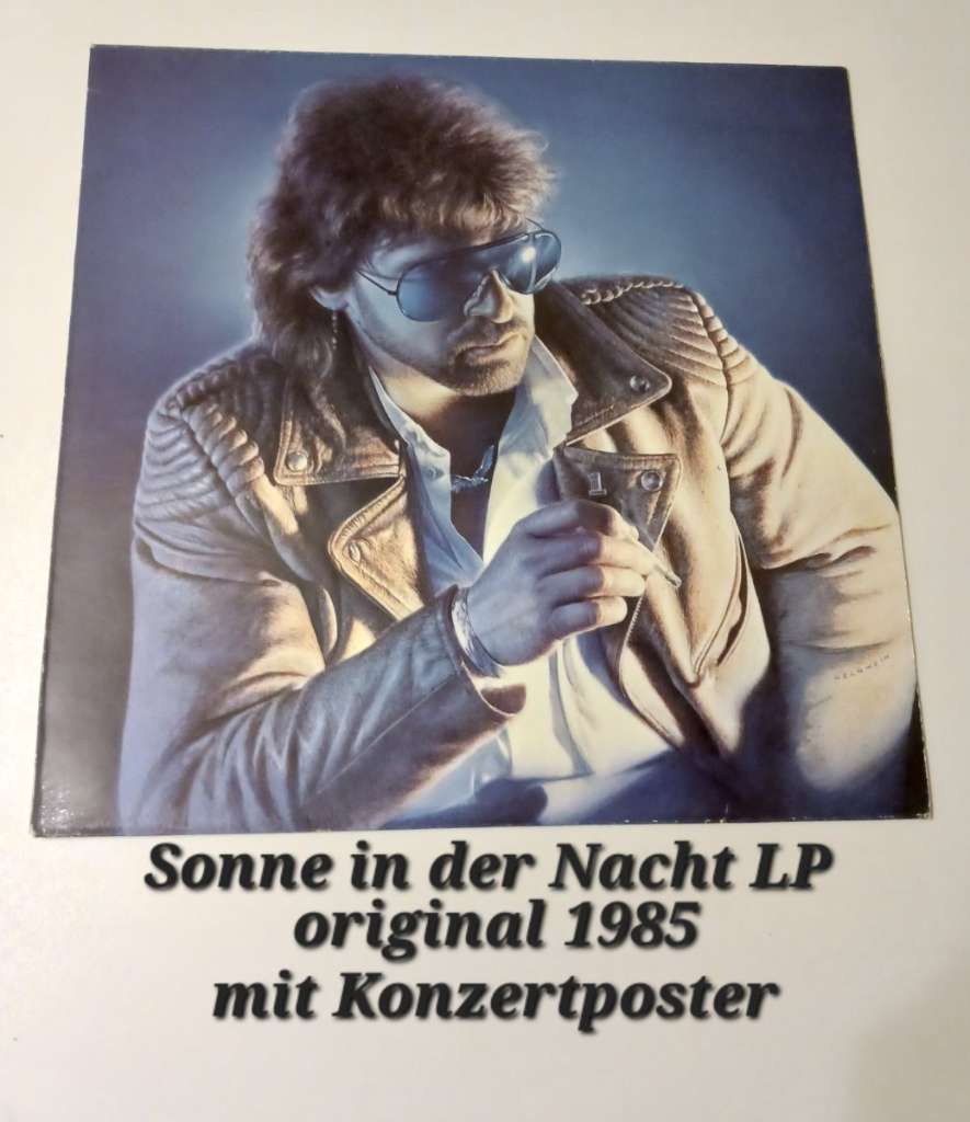 Peter on sale Maffay 1985. Konzertplakat 60x85 cm