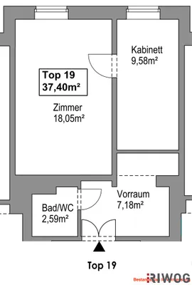 2-Zimmer-Wohnung kaufen in Wien – 37,4 m², € 170.000 – Bild 32 von 32