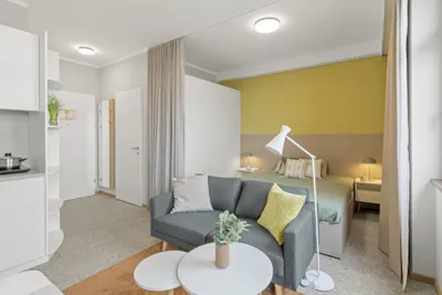 * ALL-INCLUSIVE-LIVING * im HANS-Y - Pauschalmiete (inkl. Strom, Heizung, Internet, Pool, Gym, Spa & vieles mehr) + flexible Laufzeiten!