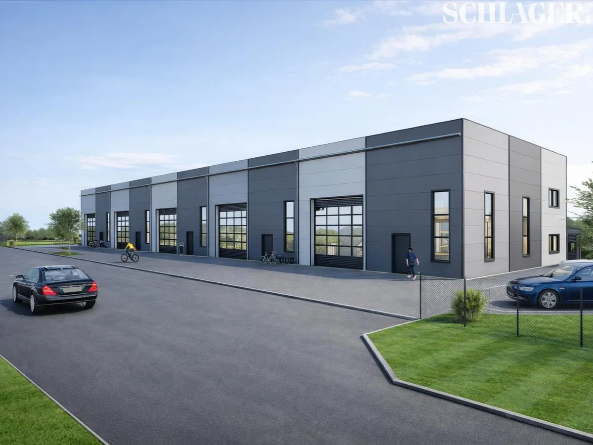 Neubau Halle in unmittelbarer Autobahnnähe - Ansicht 3