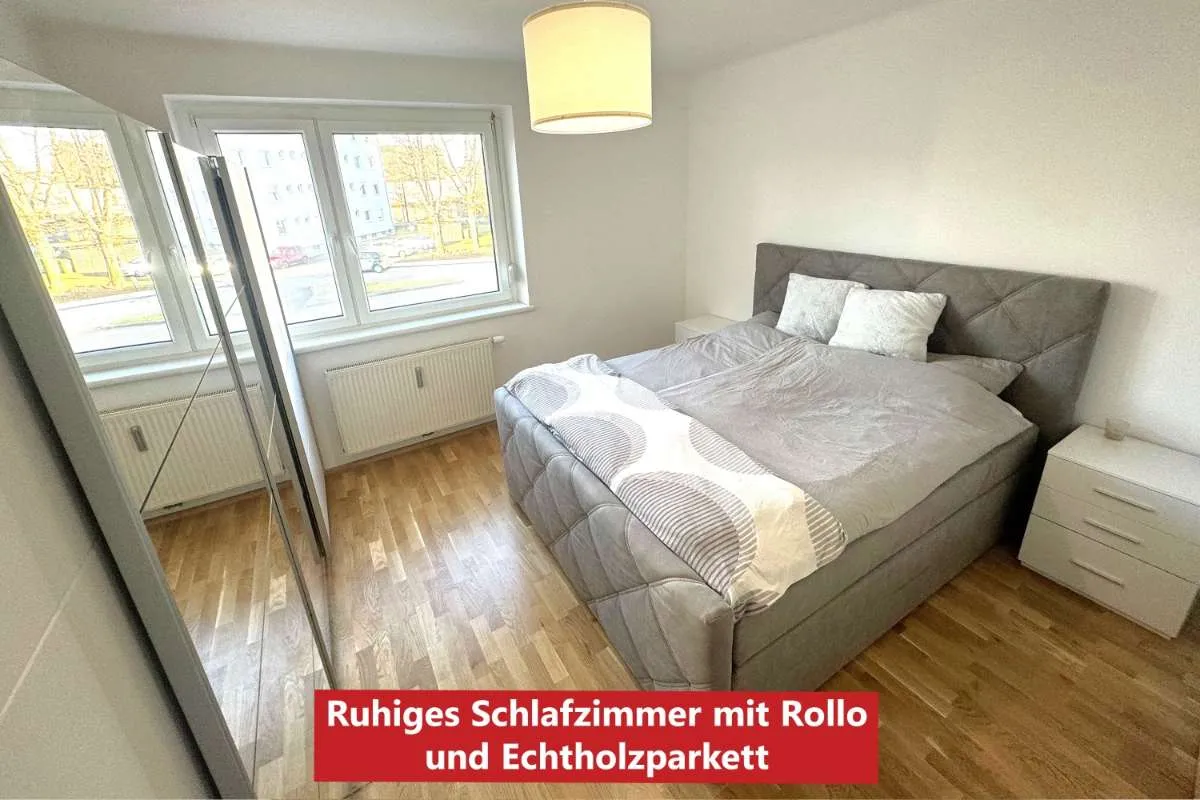 4 Zimmer mit Lift, Loggia mit Nachmittagssonne, Fernwärmeheizung und eigenem Parkplatz in Liebenauer Ruhelage. Nur 5 Minuten vom Murpark! – pohled 3