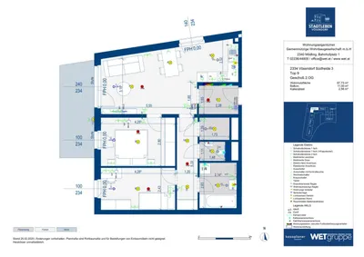 3-Zimmer-Wohnung kaufen in Mödling – 67,73 m², € 328.200 – Bild 9 von 9