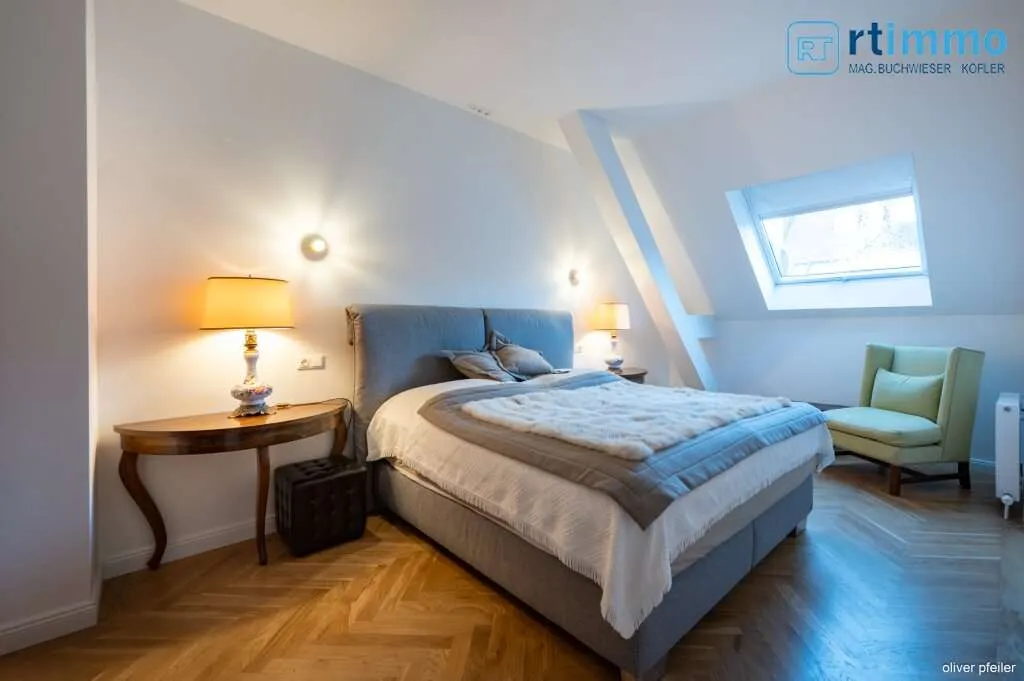EDLE 5-ZIMMER DACHGESCHOSSWOHNUNG mit TERRASSE und AIRCONDITION , Neuwertig - Ansicht 3