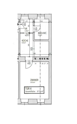 1-Zimmer-Wohnung kaufen in Wien – 37,79 m², € 149.000 – Bild 23 von 23