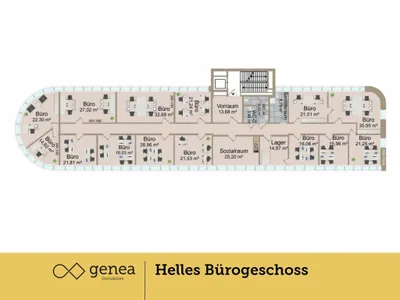 16-Zimmer-Gewerbeimmobilie mieten in Graz – 480 m², € 7.435 – Bild 2 von 28