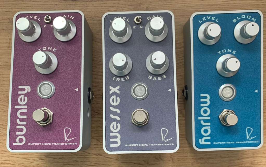 Bogner Burnley V1 Distortion Pedal / Bogner Wessex V1 Overdrive Pedal /  Bogner Harlow V1 Compressor Pedal