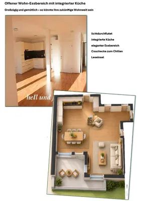 3-Zimmer-Wohnung mieten in Gmunden – 81 m², € 1.563 – Bild 4 von 9
