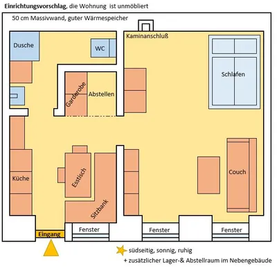 2-Zimmer-Wohnung mieten in Sankt Pölten Land – 33 m², € 329 – Bild 3 von 8