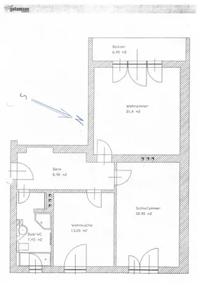 2-Zimmer-Wohnung mieten in Wels-Land – 70 m², € 895 – Bild 7 von 7
