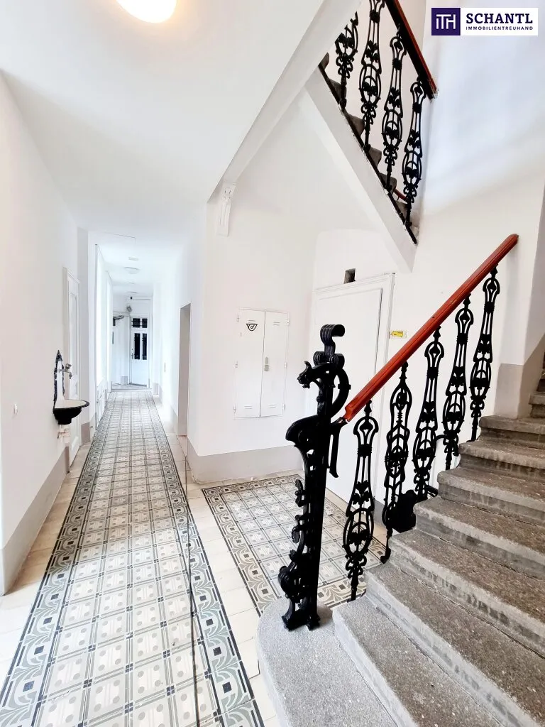 Schön ist was anderes. Aber das wird schon! Ideale 1-Zimmer-Wohnung in 1030 Wien - Selbst Gestalten - Sanierungsbedürftige Altbauwohnung! U-Bahn ums Eck + Traumhaft renoviertes Altbauhaus + Optimals - Ansicht 3