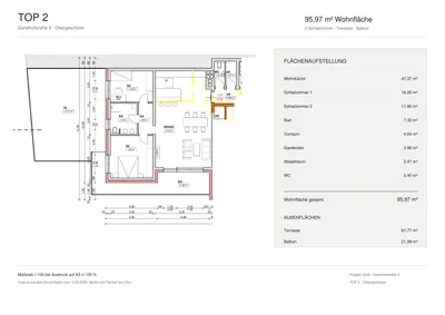 3-Zimmer-Wohnung kaufen in Salzburg Stadt – 95,97 m², € 729.000 – Bild 7 von 7