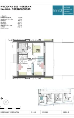 4-Zimmer-Haus mieten in Neusiedl am See – 89,52 m², € 1.227 – Bild 3 von 3