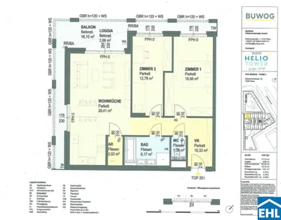 3-Zimmer-Wohnung mieten in Wien – 77,73 m², € 1.995 – Bild 14 von 14