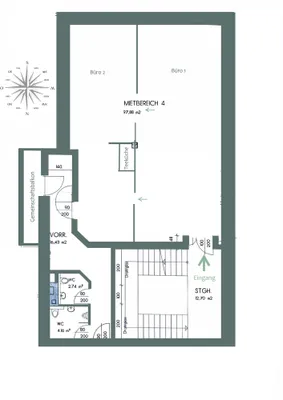 2-Zimmer-Gewerbeimmobilie mieten in Sankt Johann im Pongau – 98 m², € 980 – Bild 10 von 10