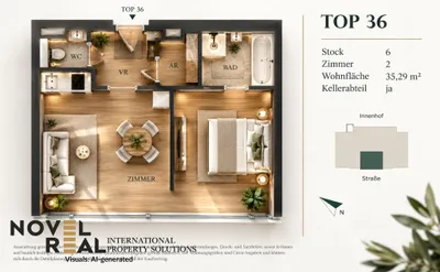 2-Zimmer-Wohnung kaufen in Wien – 35,29 m², € 325.000 – Bild 26 von 26