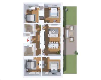 5-Zimmer-Wohnung mieten in Wels-Land – 123,5 m², € 1.999 – Bild 6 von 6