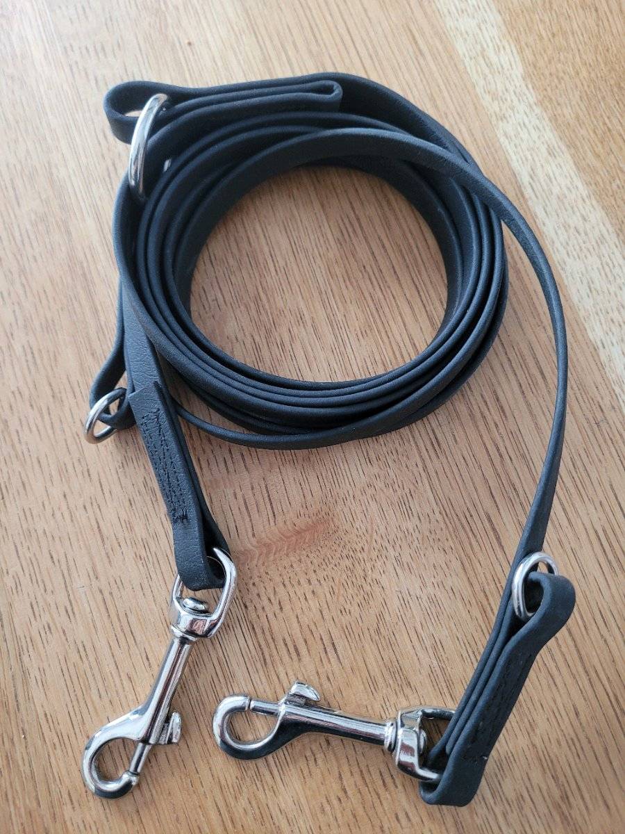 Biothane Leine Hundeleine schwarz 3 m Meter,  20,- (1140 Wien) - willhaben