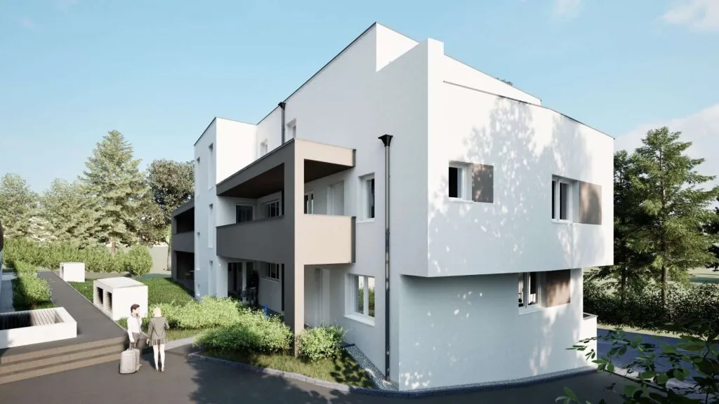**Wohnhausanlage Bachgasse** Neubau II - smarte 3-Zimmer Wohnung mit Terrasse - Mitten in St. Florian - Ansicht 3