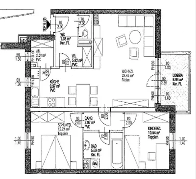 2-Zimmer-Wohnung kaufen in Eisenstadt - Umgebung – 80 m², € 269.000 – Bild 24 von 24