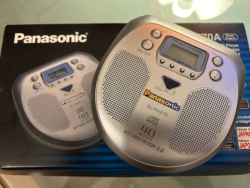 パナソニック　Panasonic SL-PH270-S 卓上オーディオ (Tabletop Audio): ポータブルCDプレイヤー(Panasonic