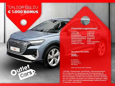 Audi e-tron Q4 50 e-tron quattro 220 kW ASSIST+LED+LEDER+RFK