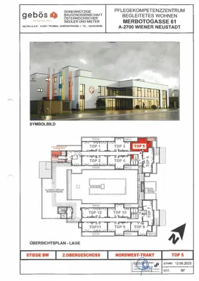 2-Zimmer-Wohnung mieten in Wiener Neustadt – 54,99 m², € 1.064 – Bild 11 von 13
