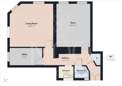 2-Zimmer-Wohnung kaufen in Wien – 81,86 m², € 399.900 – Bild 13 von 14