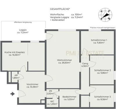4-Zimmer-Wohnung kaufen in Gänserndorf – 100 m², € 249.000 – Bild 13 von 13