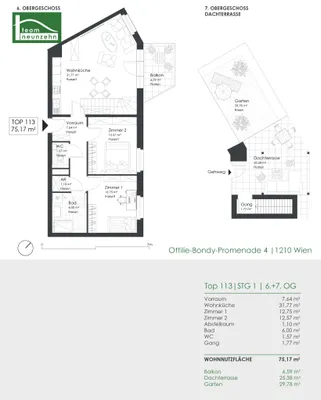 3-Zimmer-Wohnung kaufen in Wien – 75,17 m², € 589.000 – Bild 31 von 31