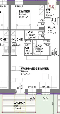 2-Zimmer-Wohnung mieten in Deutschlandsberg – 57 m², € 731 – Bild 10 von 10