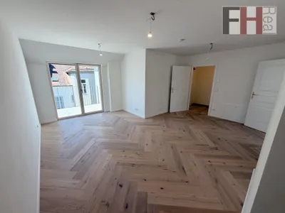 Erstbezug Dachgeschoßwohnung im renovierten Gründerzeithaus mit Terrasse – Bild 3